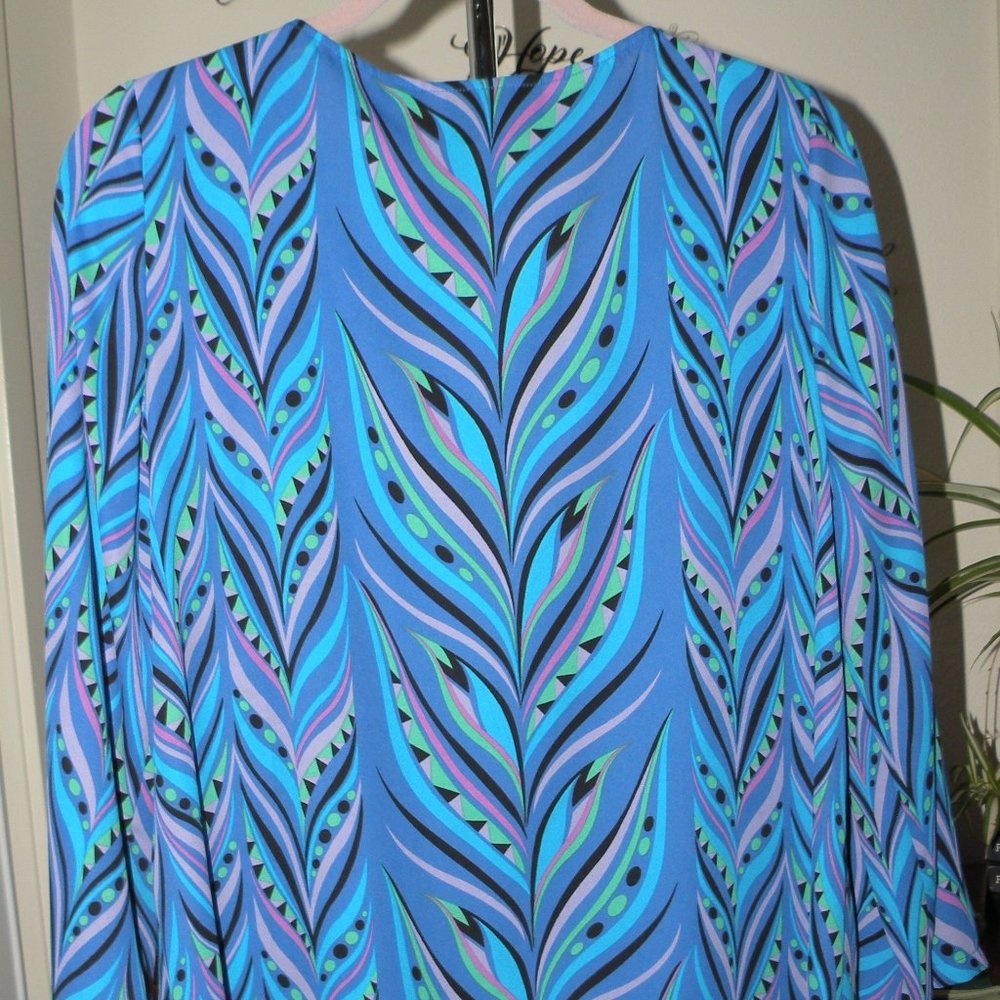 Bob Mackie wearable art blouse